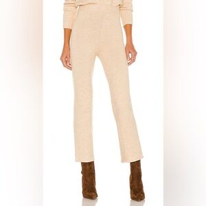 Lovers and Friends Jalisa Knit Pant in Light Oatmeal
